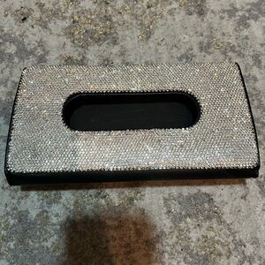 Car visor tissue box